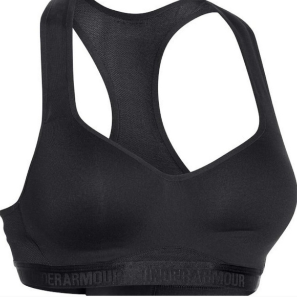 New UA 36B High-Impact Support Under Armour Athletic Black Women's Sports Bra - Picture 4 of 11